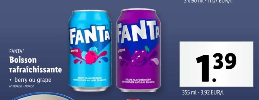 FANTA Boisson rafraîchissante