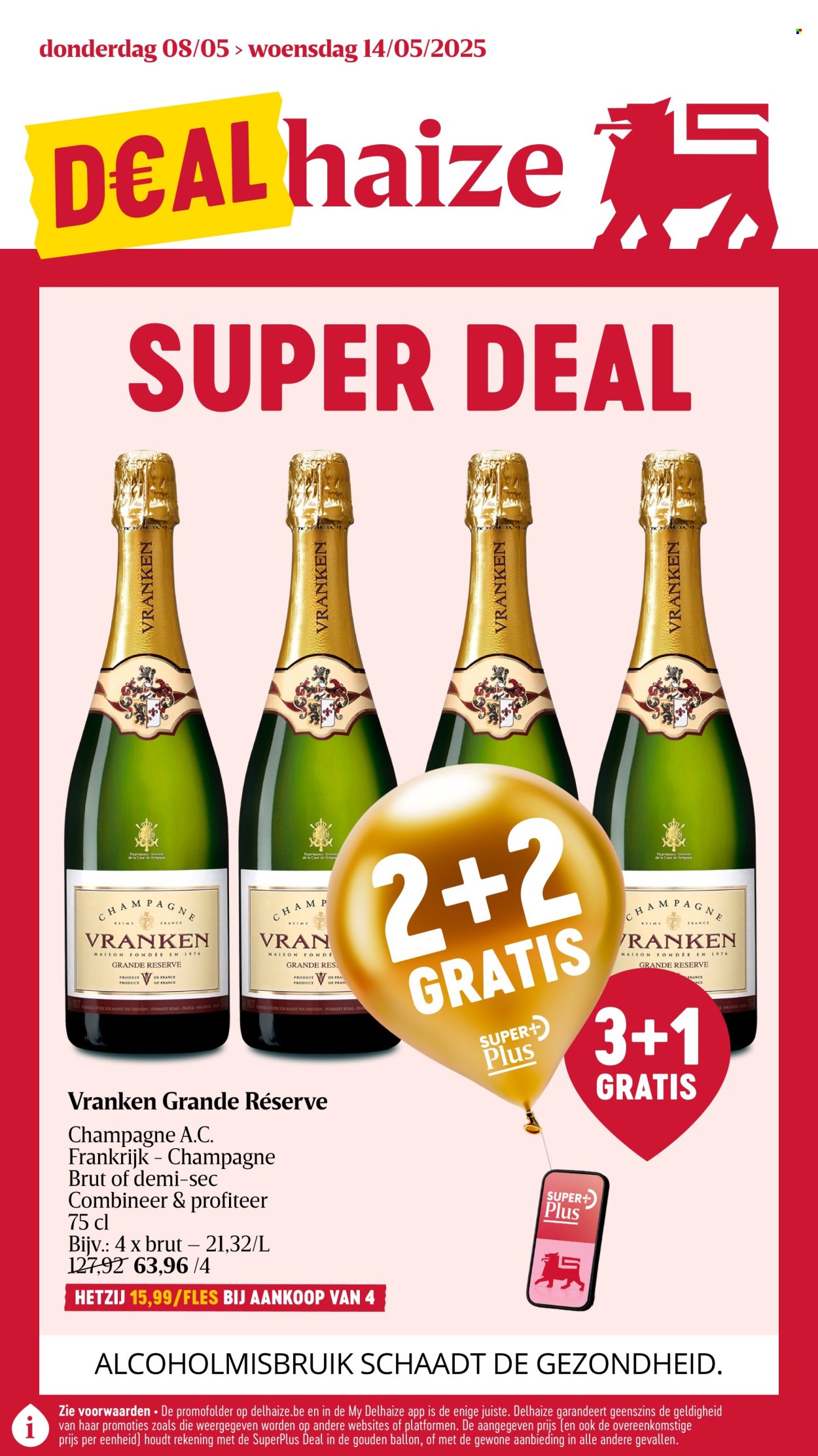 Catalogue Delhaize - 8.5.2025 - 14.5.2025. Page 1.