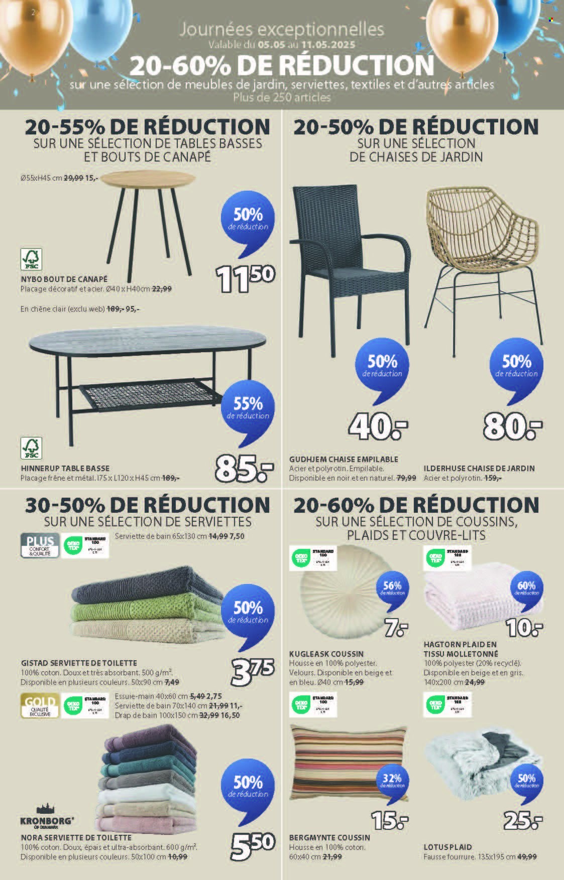Catalogue JYSK - 5.5.2025 - 18.5.2025. Page 2.