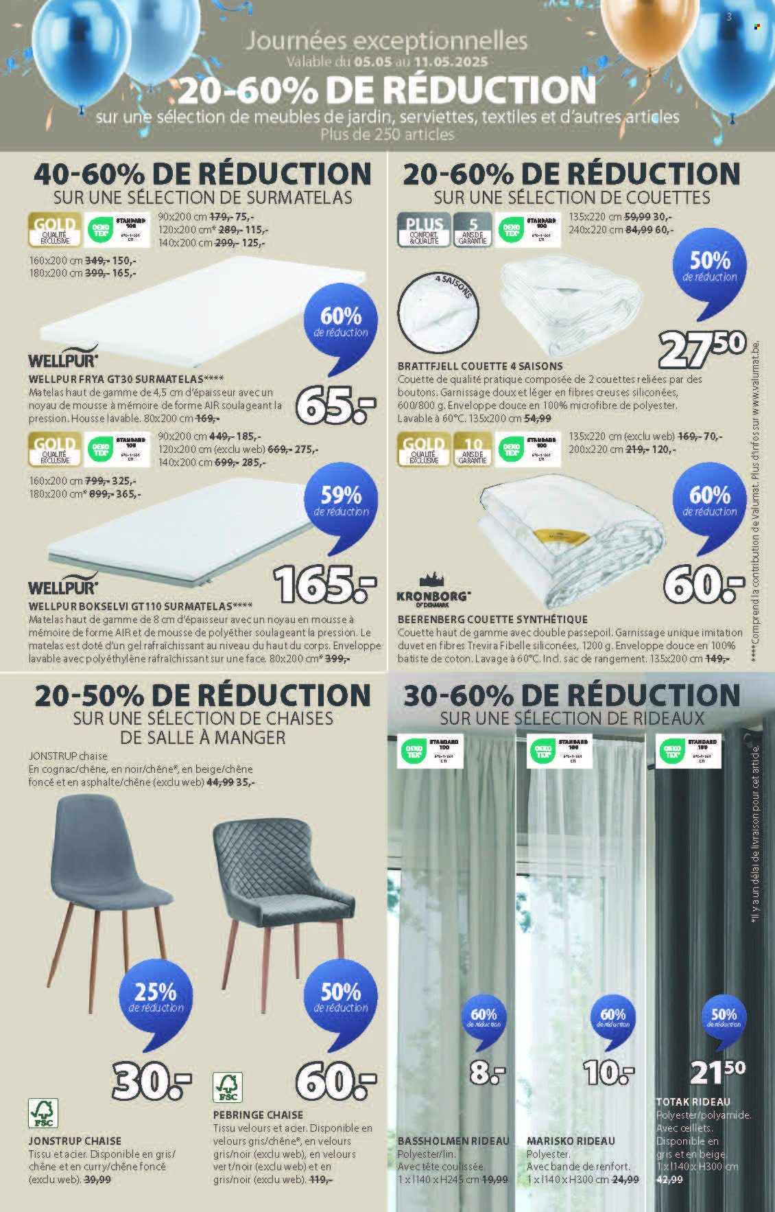 Catalogue JYSK - 5.5.2025 - 18.5.2025. Page 3.
