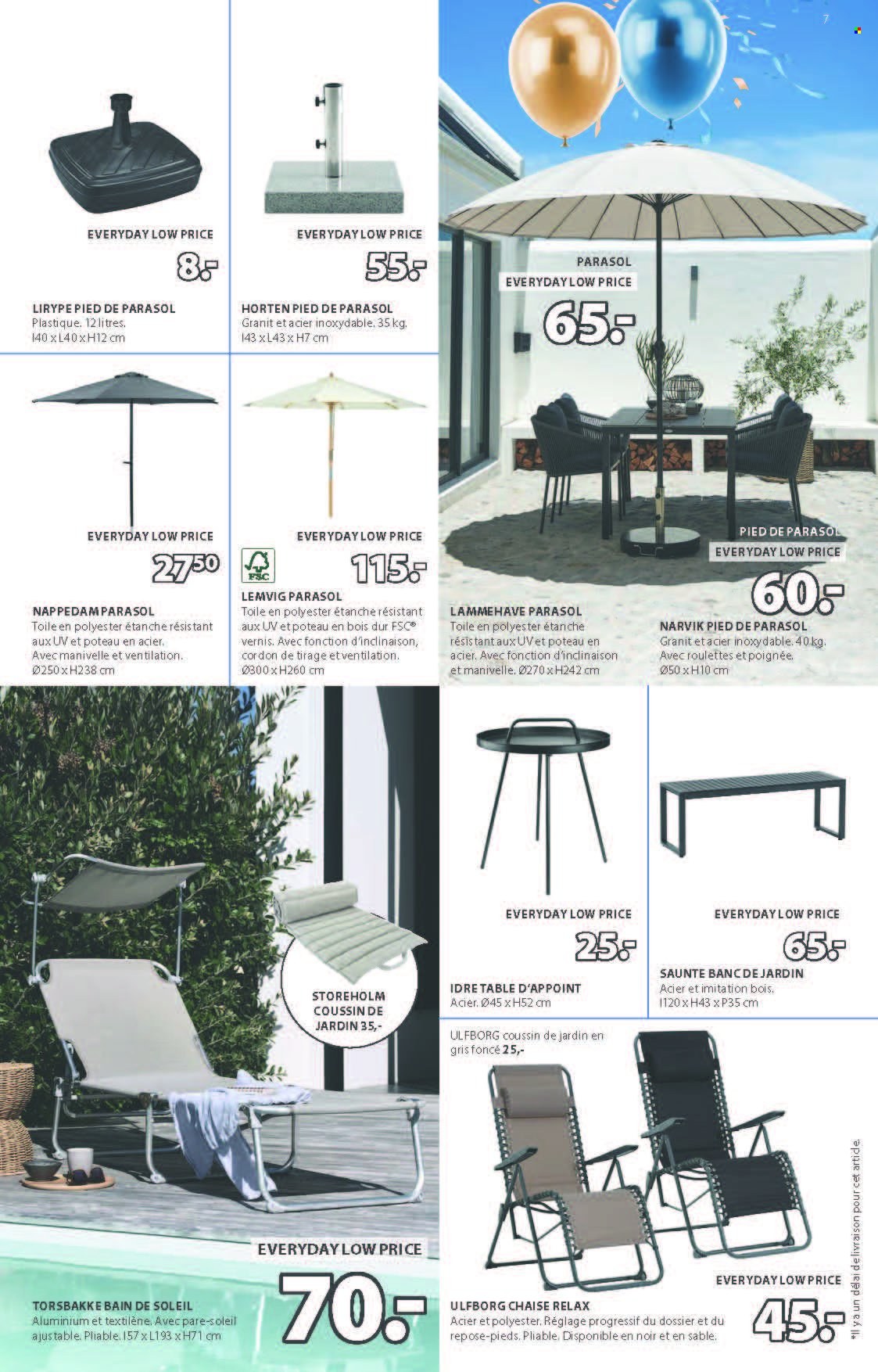 Catalogue JYSK - 5.5.2025 - 18.5.2025. Page 7.