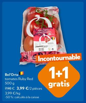 Bel'Orta tomates Ruby Red