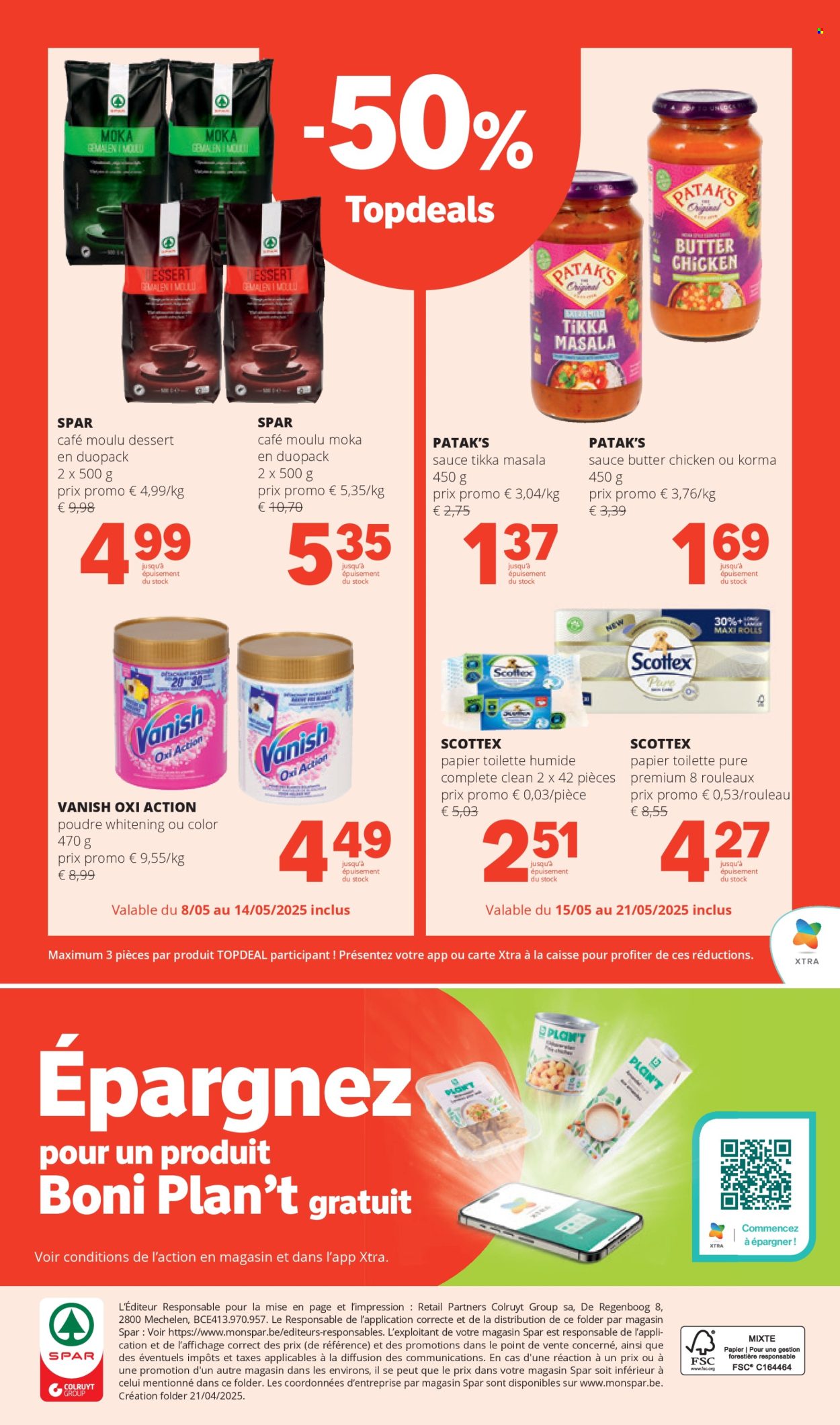 Catalogue SPAR - 8.5.2025 - 21.5.2025. Page 22.