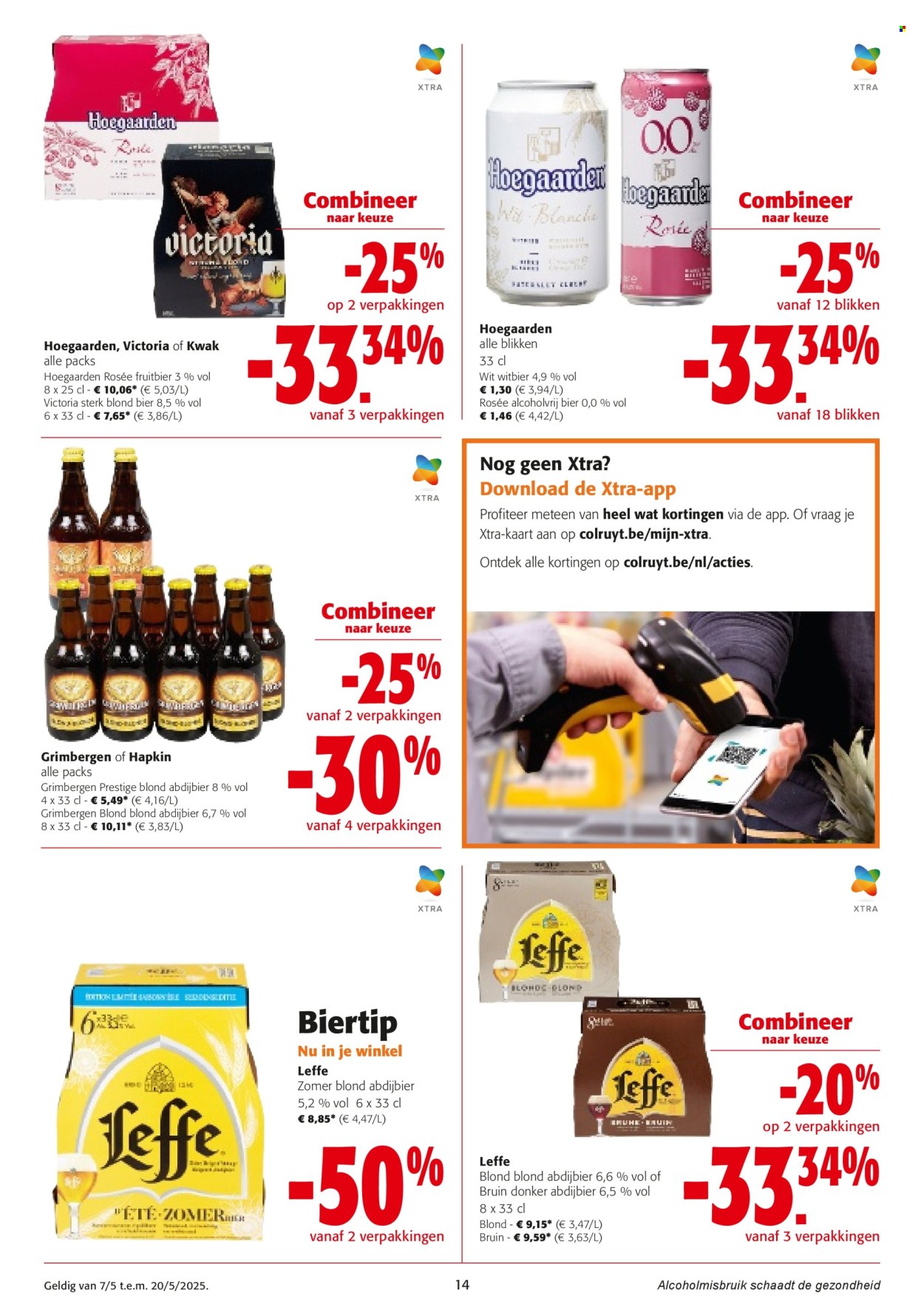 Catalogue Colruyt - 7.5.2025 - 20.5.2025. Page 14.