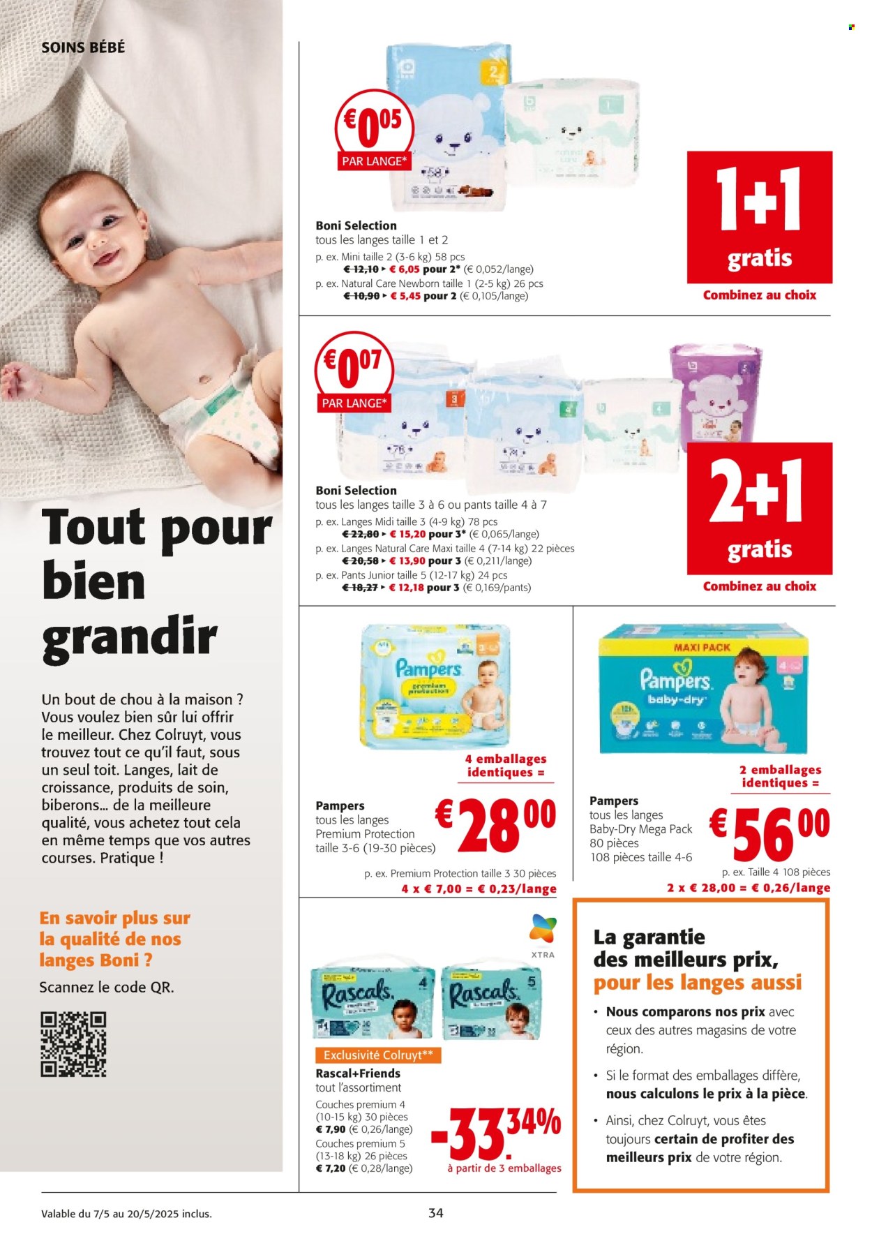 Catalogue Colruyt - 7.5.2025 - 20.5.2025. Page 34.