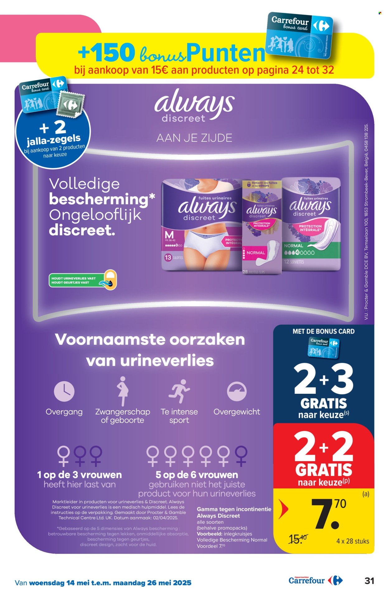Catalogue Carrefour hypermarkt - 14.5.2025 - 26.5.2025. Page 31.