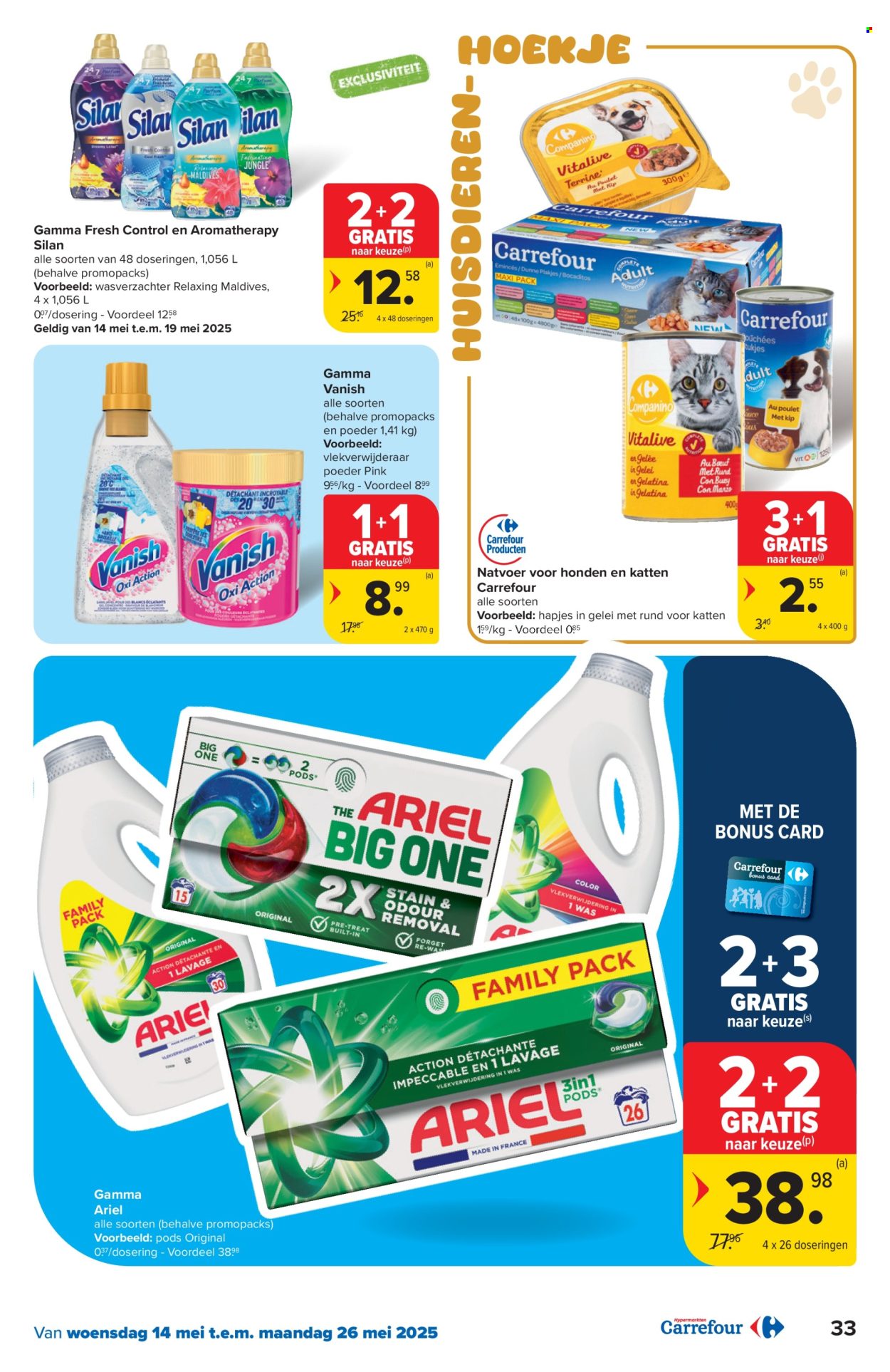 Catalogue Carrefour hypermarkt - 14.5.2025 - 26.5.2025. Page 33.