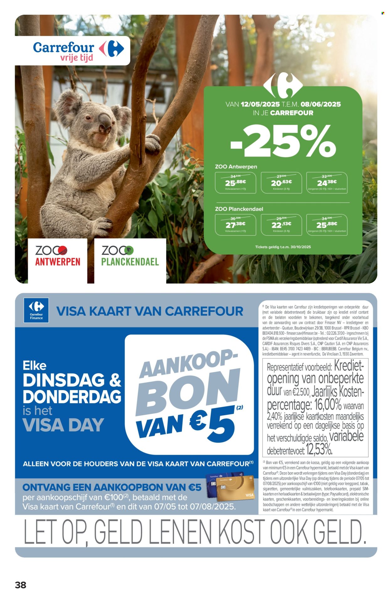 Catalogue Carrefour hypermarkt - 14.5.2025 - 26.5.2025. Page 38.
