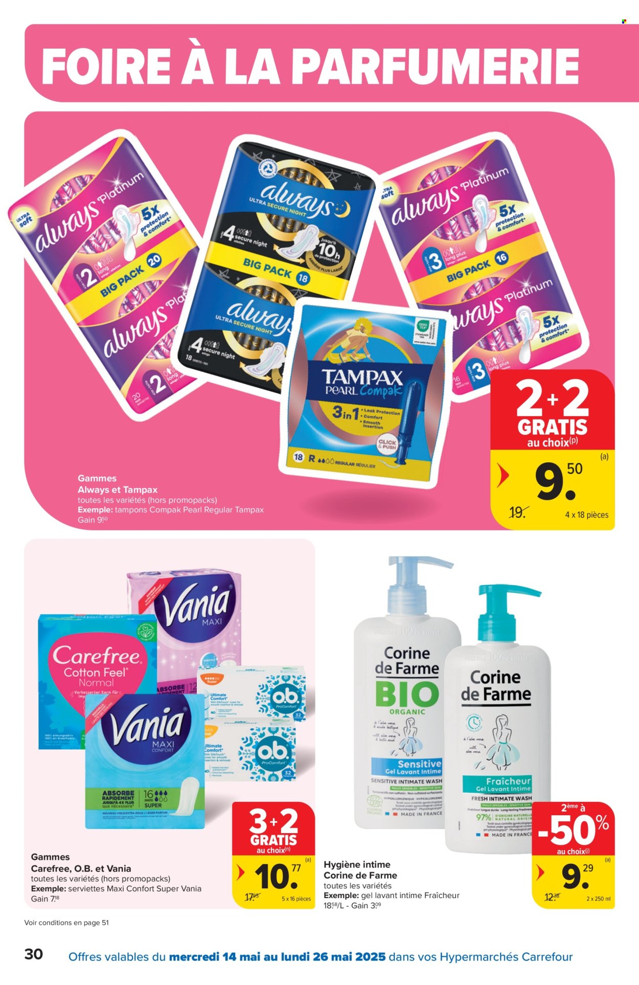 Catalogue Carrefour hypermarkt - 14.5.2025 - 26.5.2025. Page 30.