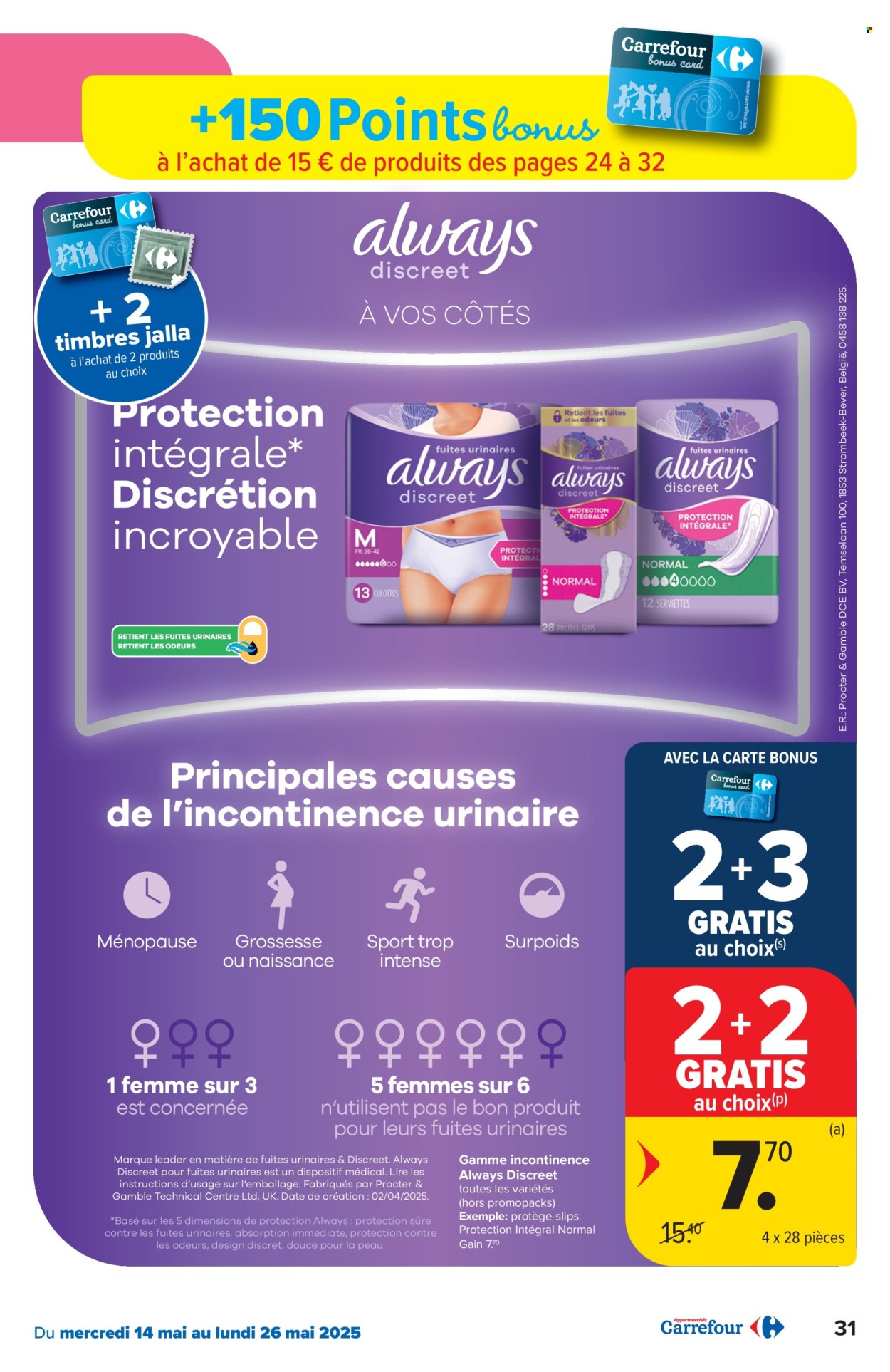 Catalogue Carrefour hypermarkt - 14.5.2025 - 26.5.2025. Page 31.
