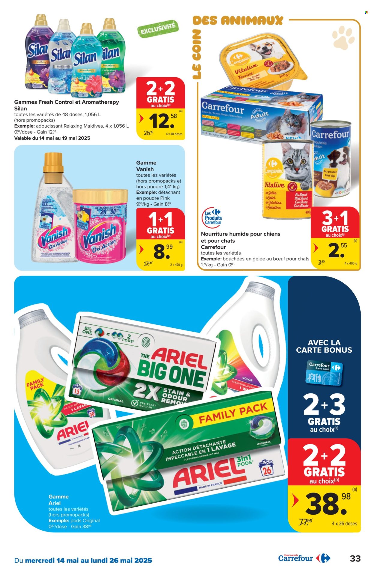 Catalogue Carrefour hypermarkt - 14.5.2025 - 26.5.2025. Page 33.