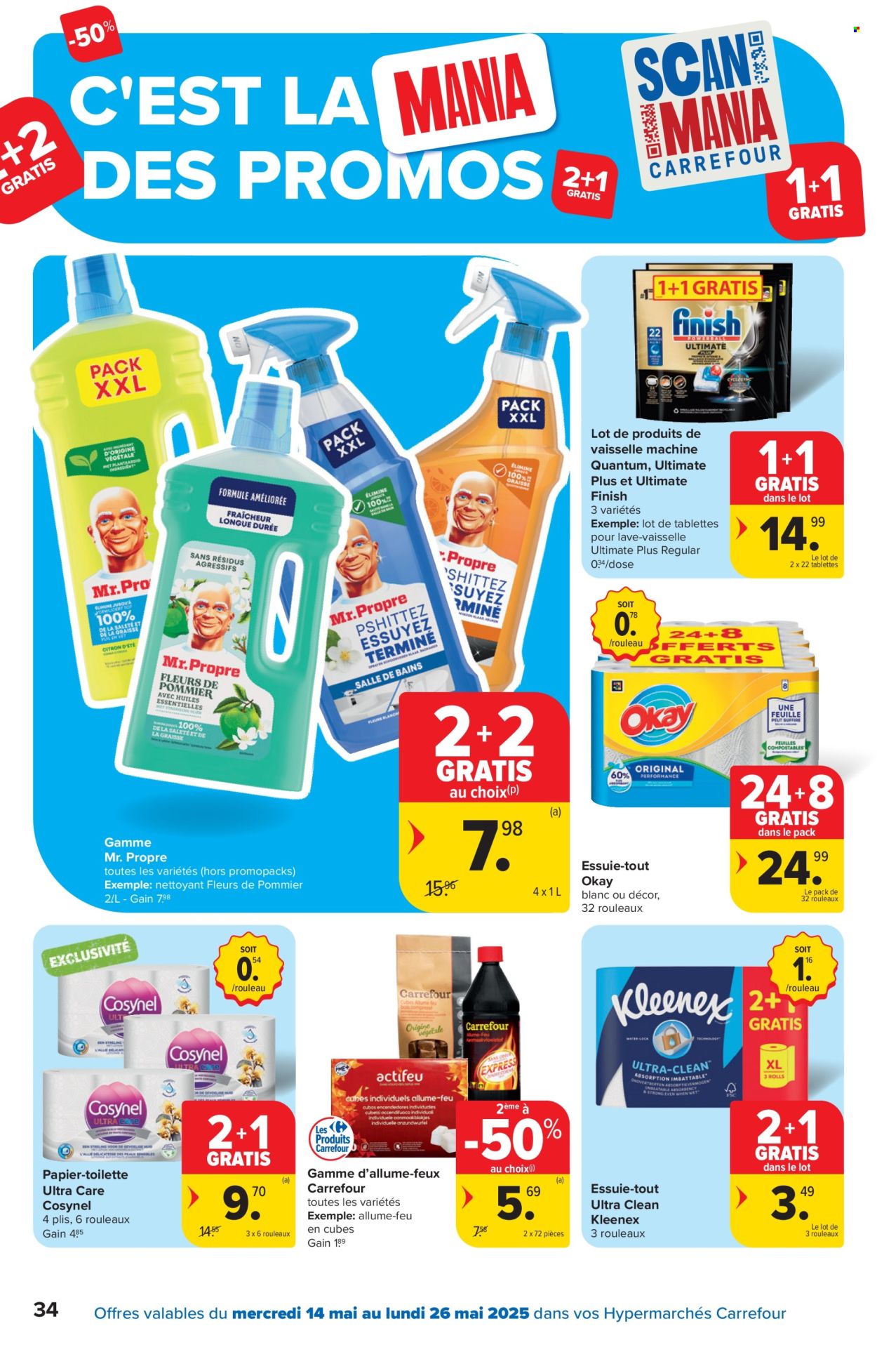 Catalogue Carrefour hypermarkt - 14.5.2025 - 26.5.2025. Page 34.