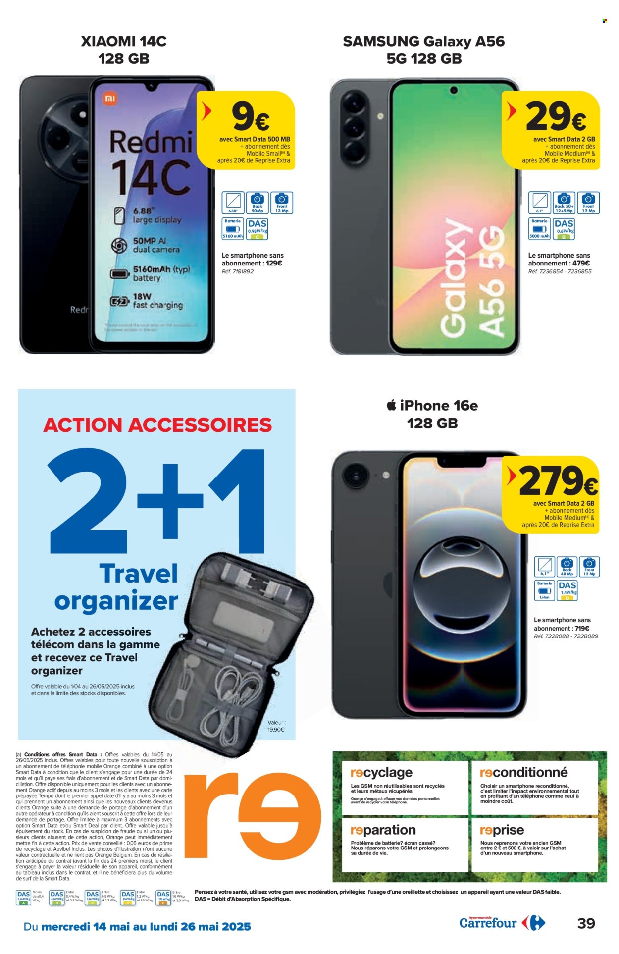 Catalogue Carrefour hypermarkt - 14.5.2025 - 26.5.2025. Page 39.