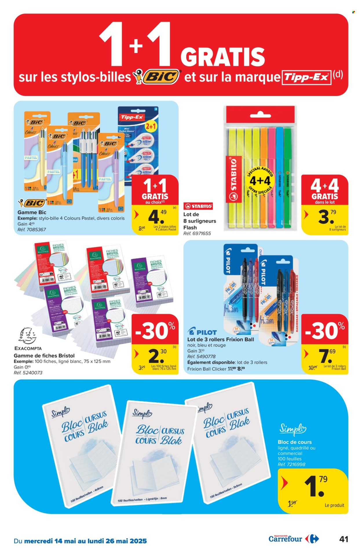 Catalogue Carrefour hypermarkt - 14.5.2025 - 26.5.2025. Page 41.