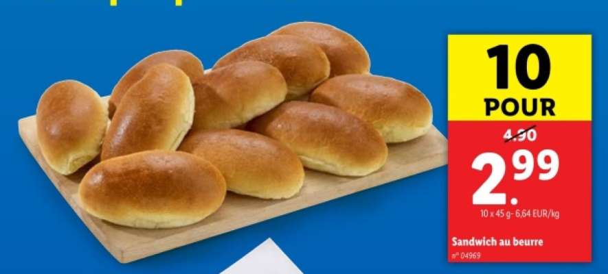 Sandwich au beurre