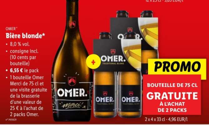 OMER Bière blonde