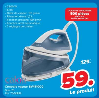 Centrale vapeur SV4110C0