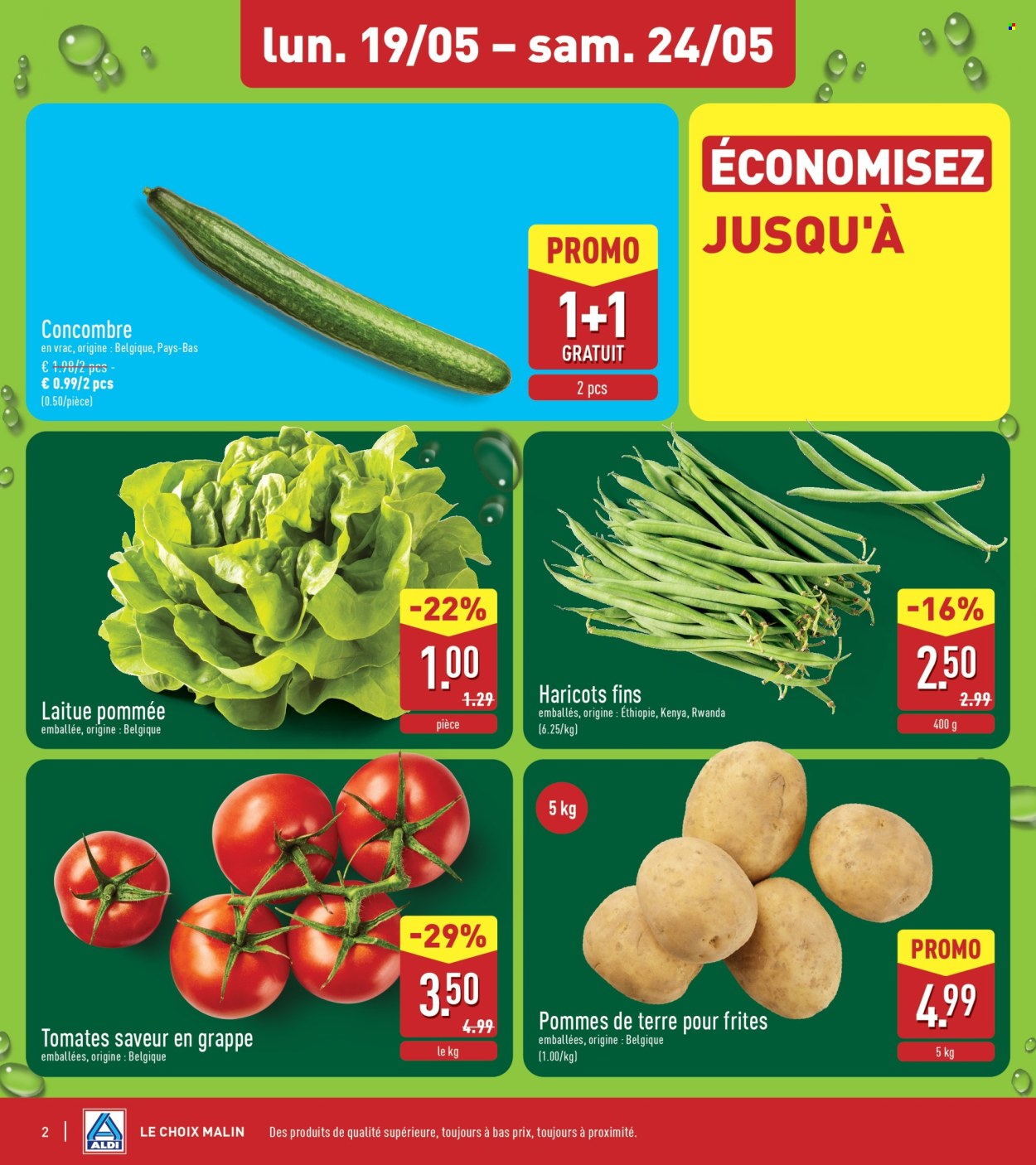 Catalogue ALDI - 19.5.2025 - 24.5.2025. Page 2.