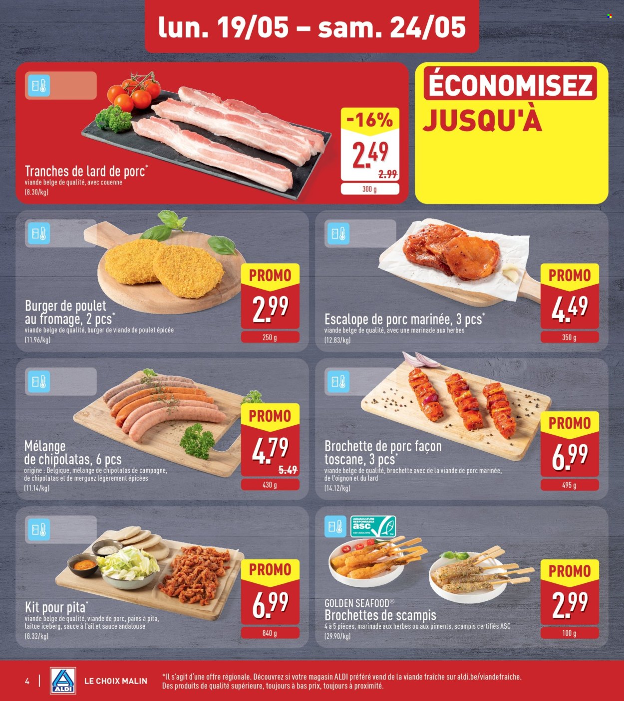 Catalogue ALDI - 19.5.2025 - 24.5.2025. Page 4.