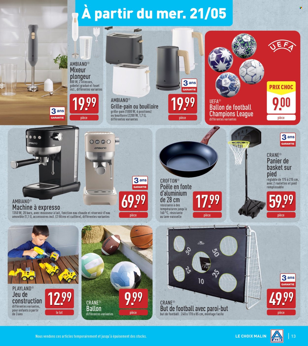 Catalogue ALDI - 19.5.2025 - 24.5.2025. Page 13.