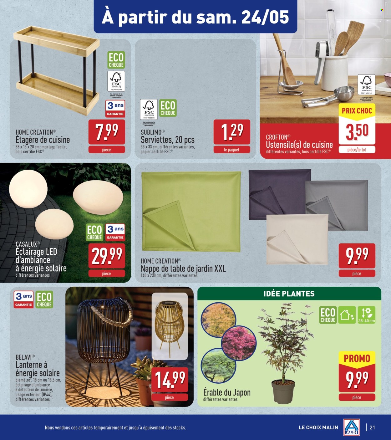 Catalogue ALDI - 19.5.2025 - 24.5.2025. Page 21.