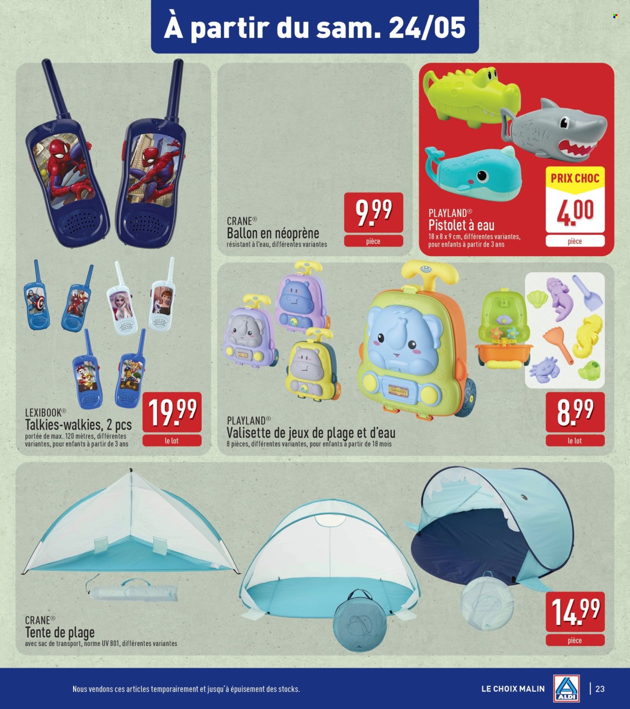 Catalogue ALDI - 19.5.2025 - 24.5.2025. Page 23.