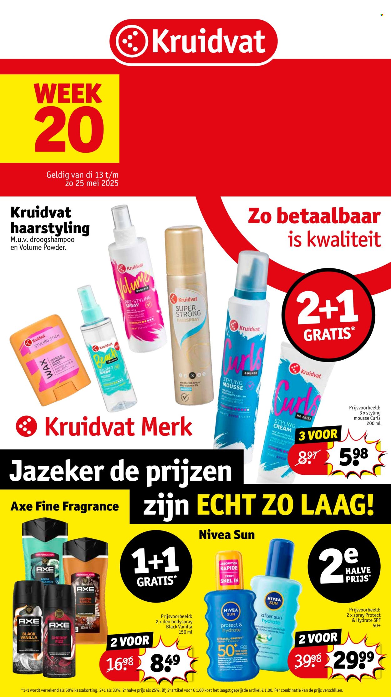 Catalogue Kruidvat - 13.5.2025 - 25.5.2025. Page 1.