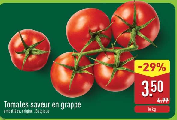 Tomates saveur en grappe