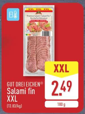 GUT DREI EICHEN Salami fin XXL