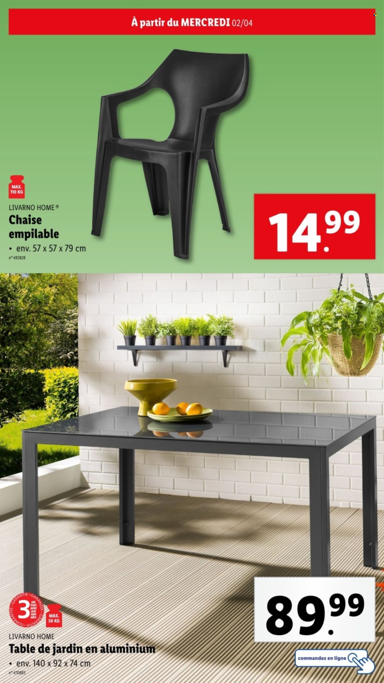 Catalogue Lidl - 2.4.2025 - 13.5.2025. Page 3.