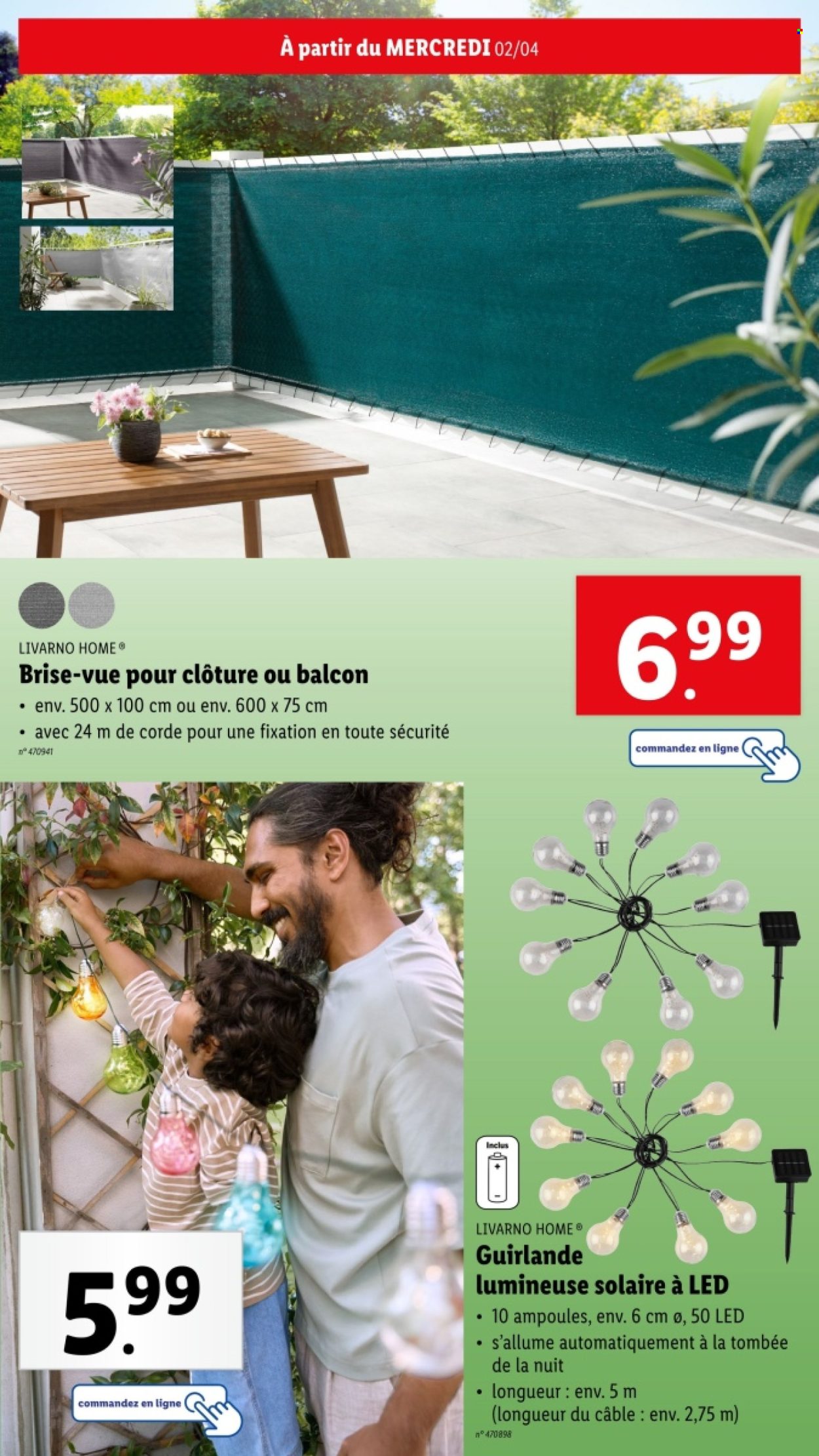 Catalogue Lidl - 2.4.2025 - 13.5.2025. Page 4.