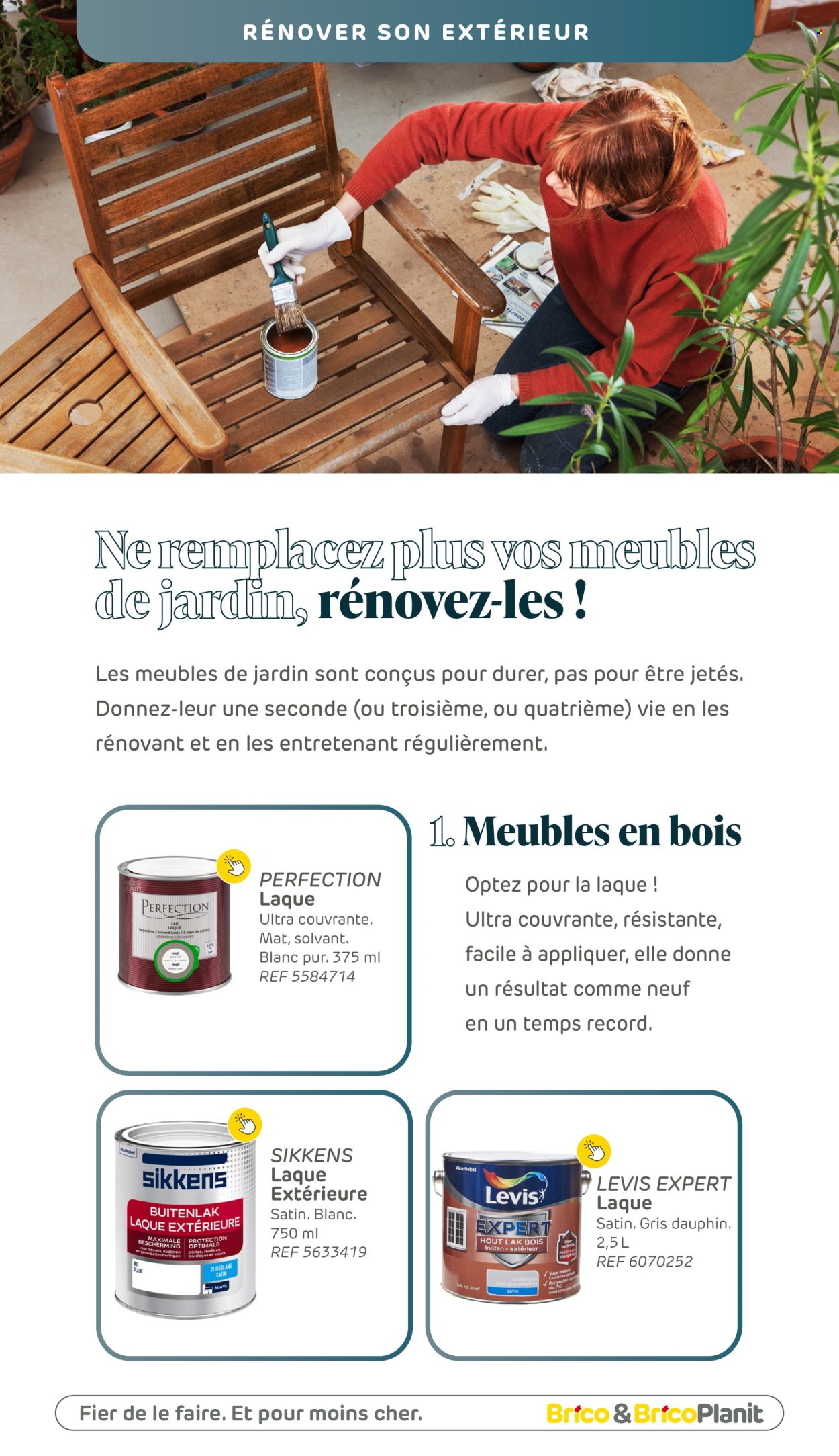 Catalogue Brico. Page 109.