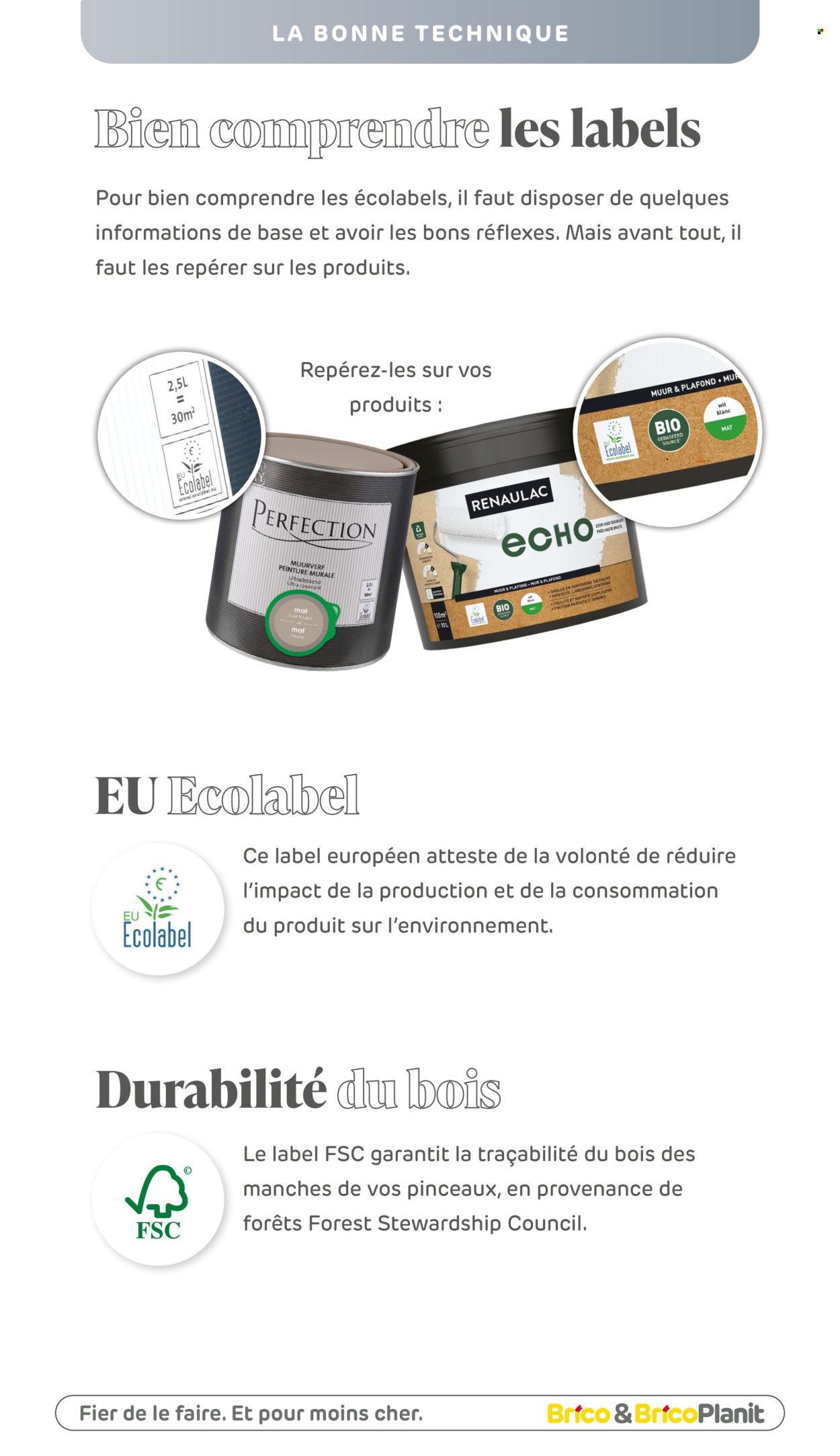 Catalogue Brico. Page 116.