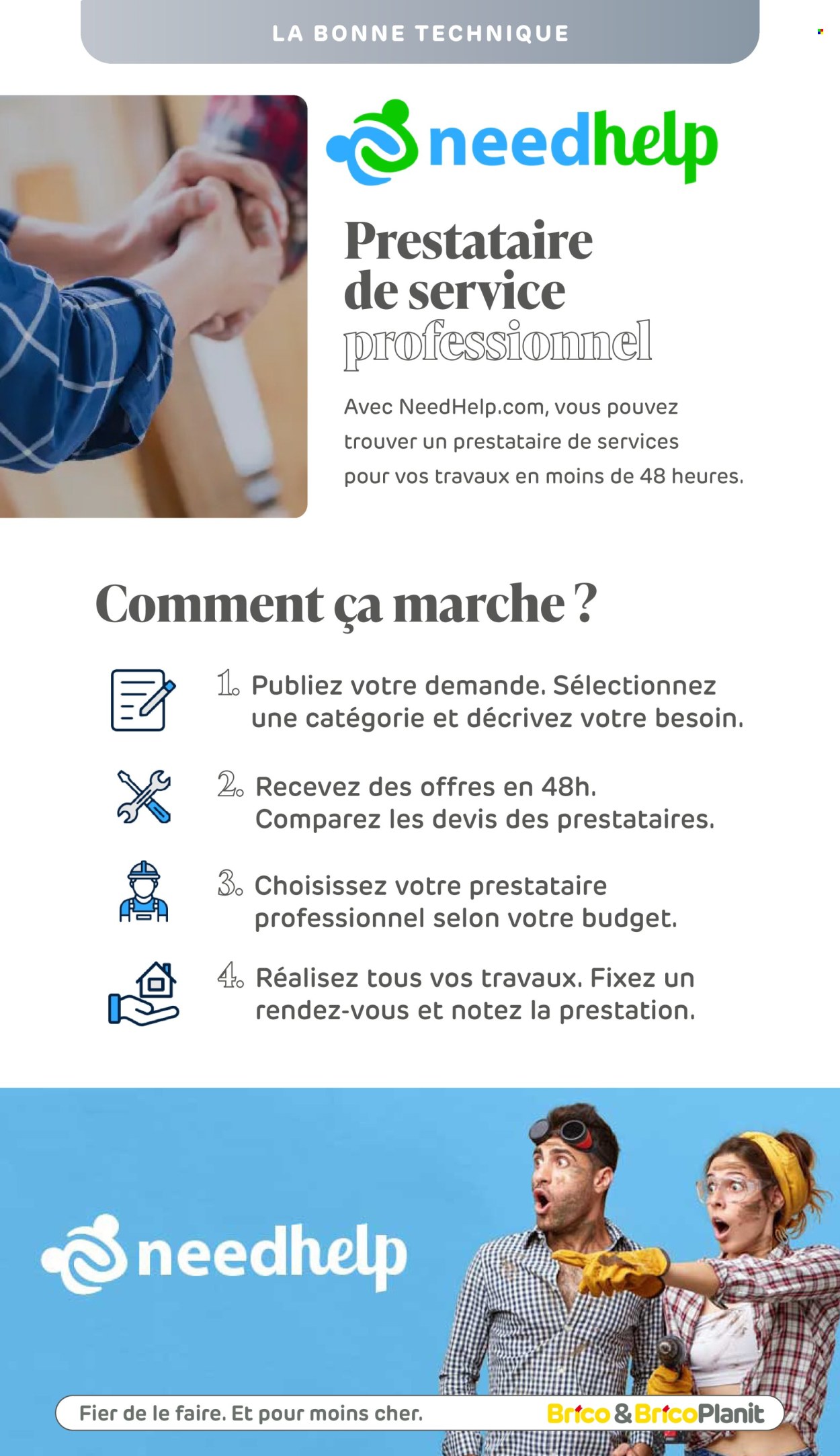 Catalogue Brico. Page 128.