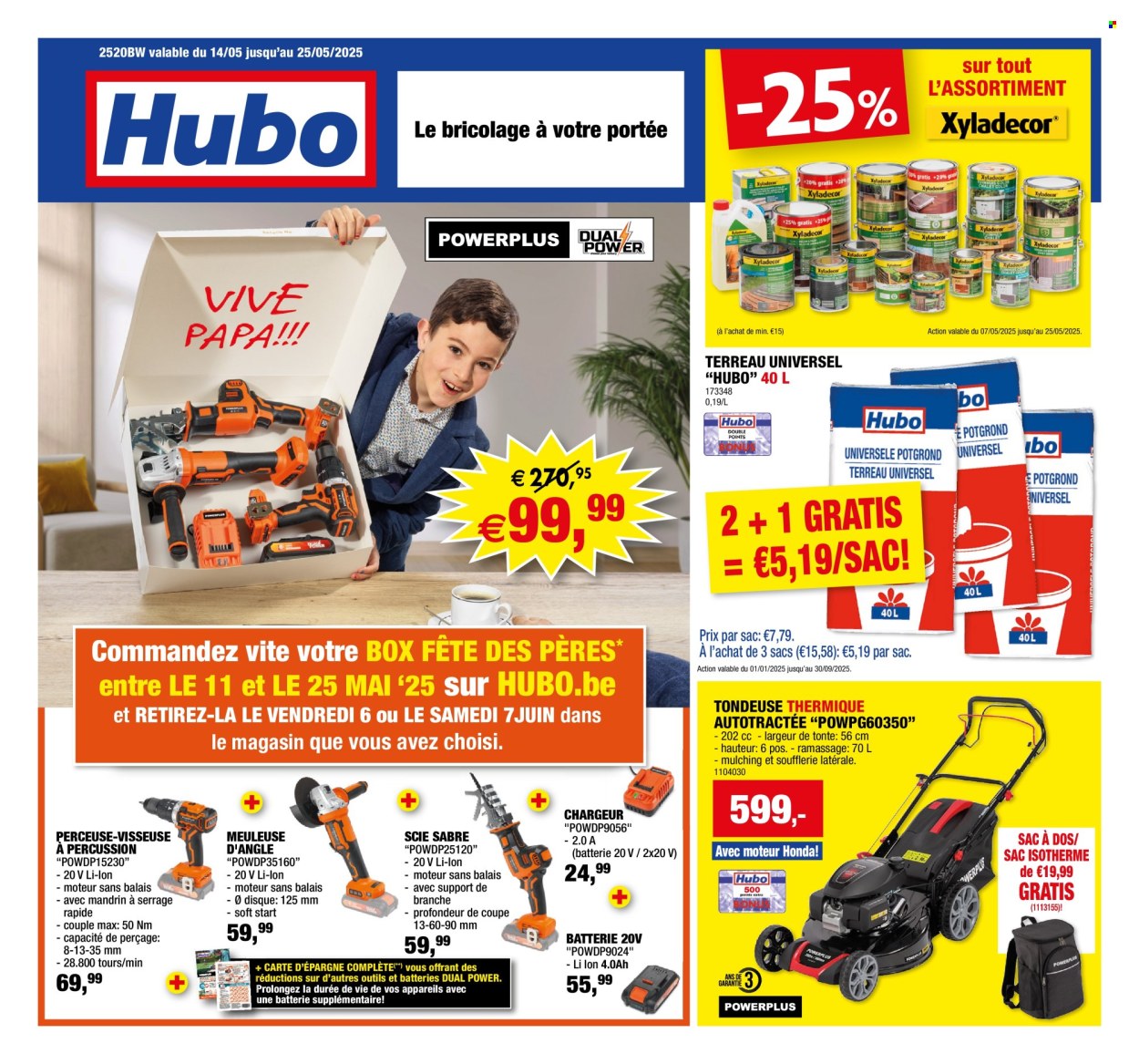 Catalogue Hubo - 14.5.2025 - 25.5.2025. Page 1.