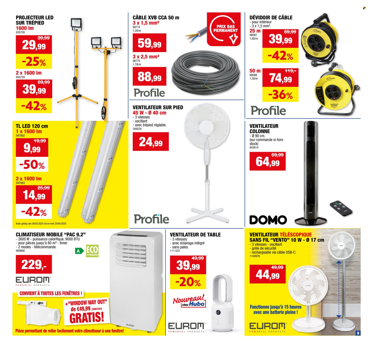 Catalogue Hubo - 14.5.2025 - 25.5.2025. Page 9.