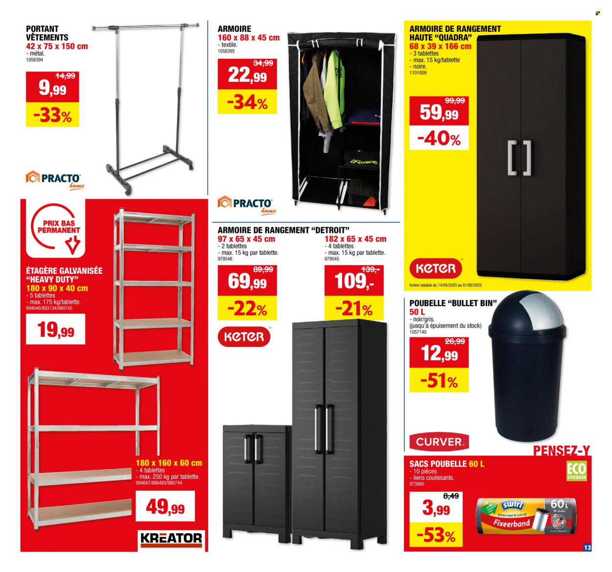 Catalogue Hubo - 14.5.2025 - 25.5.2025. Page 13.