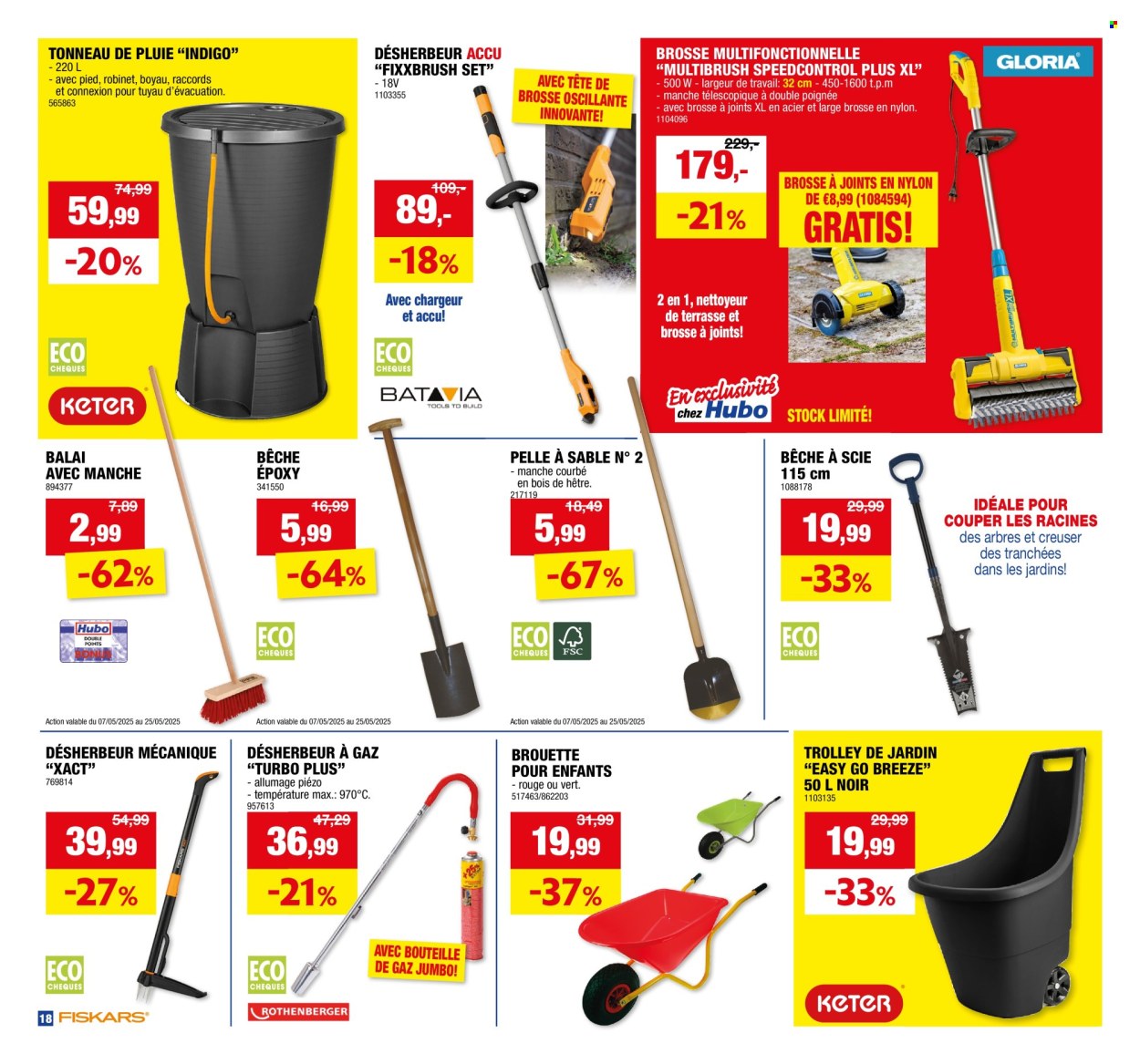 Catalogue Hubo - 14.5.2025 - 25.5.2025. Page 18.